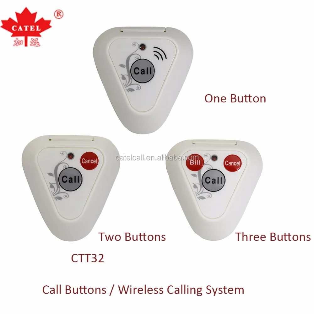 CATEL высокое качество OEM кнопки Вызова/Беспроводная Система Вызова