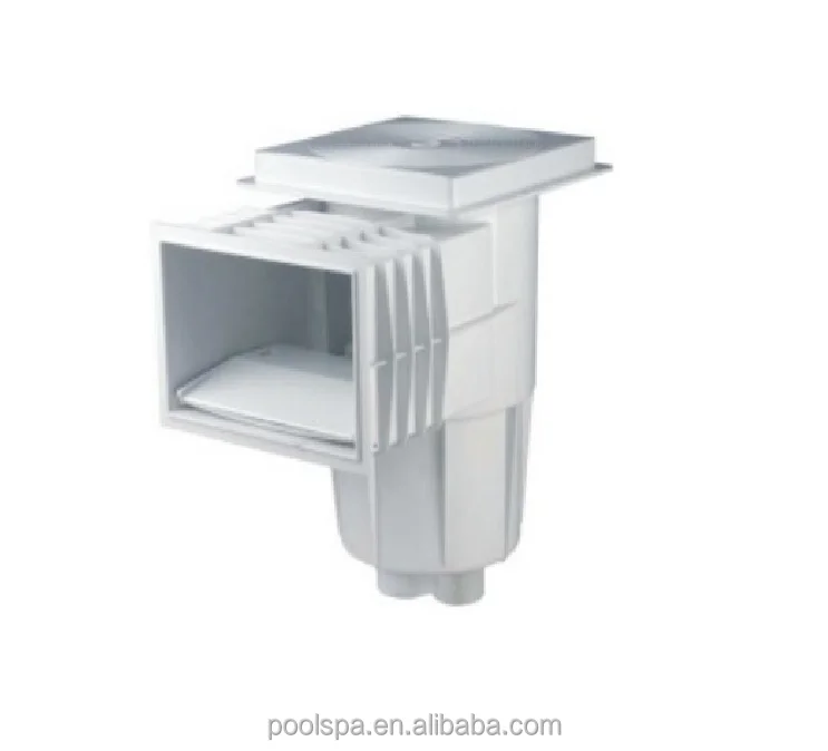 China supplie swimming pool accessories ABS material wall mounted pool skimmer