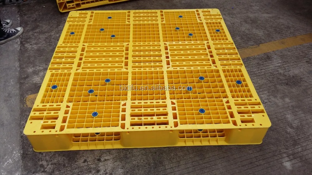 dynamic 1.5 ton Heavy duty double faced plastic warehouse pallet