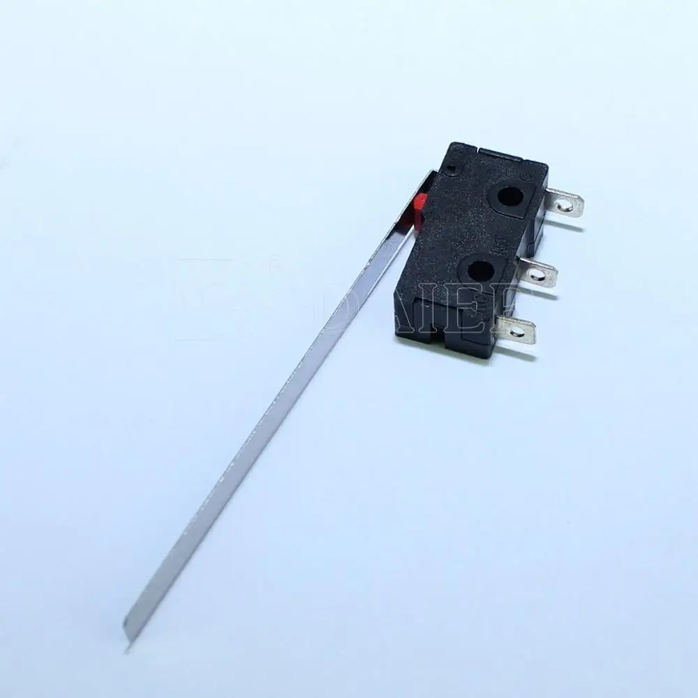 Miniature Solder Terminal Long Lever Micro Switch 10A 250V T85