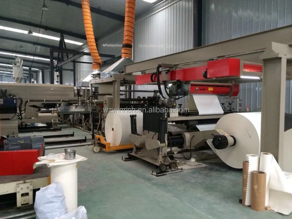 
WSFM Double Sides Paper cup PE coating machine 