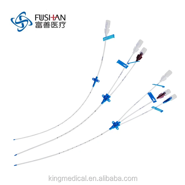 New arrival ! PU material Central Venous Catheter 7F & 16 G