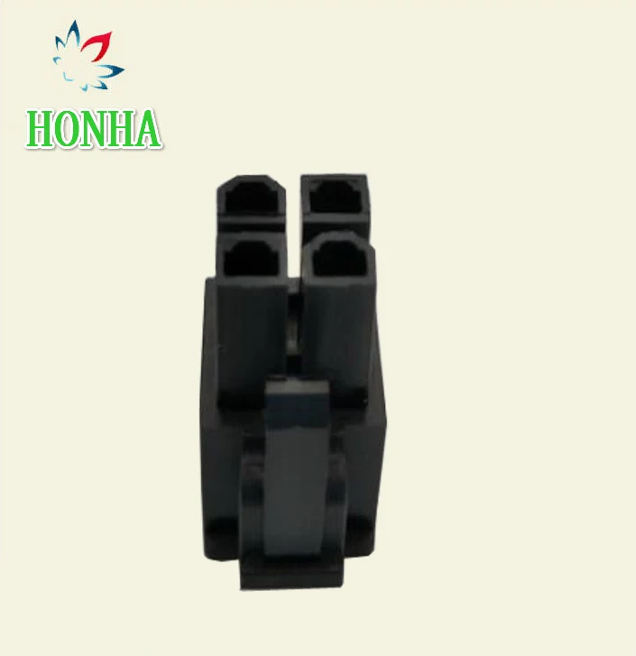 Molex 4 pin черный женский соединитель сетевого кабеля питания ATX разъем