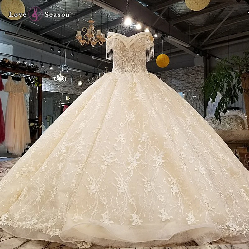 Свадебные платья jancдекабря LS21550 2018 дизайнов вечерние платья с открытыми плечами Длинные Простые Свадебные платья