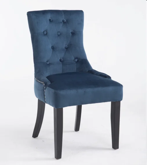 
Wood and fabric Lion Head Chair 