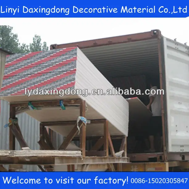 
building material gypsum plate board 