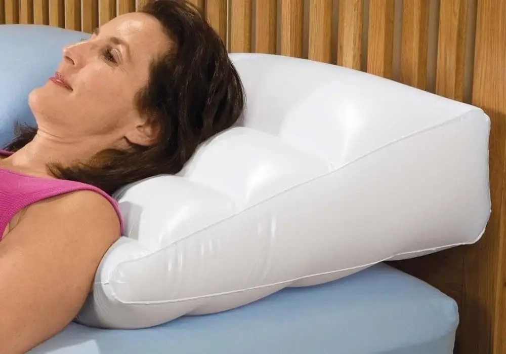 Factory back support reading pillow  beach pillow  Inflatable Travel Pillow any design OEM  avaible
