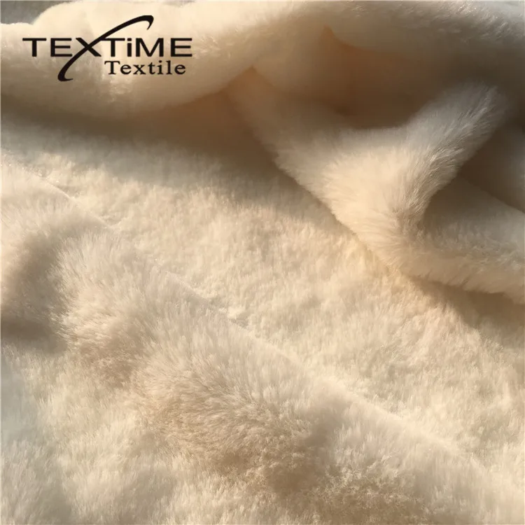 2017 Short Pile Rabbit Faux Fur Fabrics For Garment