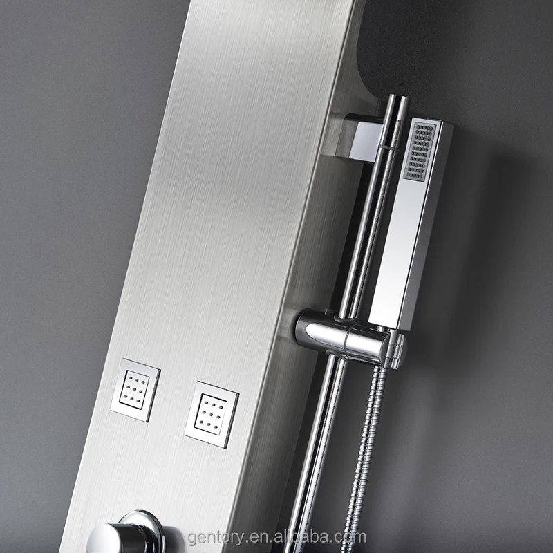 2020 Hot-selling taizhou gentory bathroom massage shower panel 304 stainless steel s281
