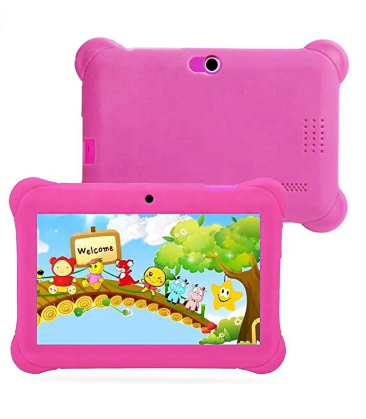 Для детей 7 дюймов Android A33 Quad Core Smart Touch Screen детское мини-платье планшетный