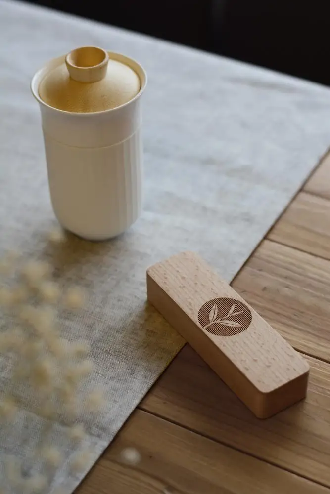 Индивидуальная Высококачественная портативная деревянная компактная упаковочная коробка для чая