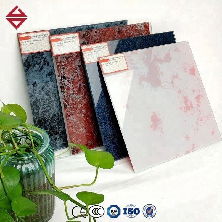 COLOR BACK PAINTED BUILDING GLASS TEMPERED CERAMIC SILKSCREEN GLASS PLATE PRICE