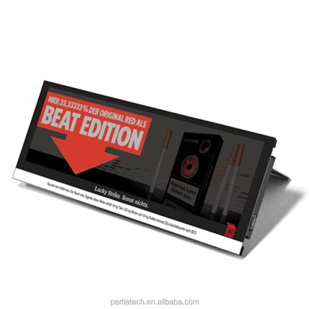 POS displays with E paper screen, POP displays for in store advertising