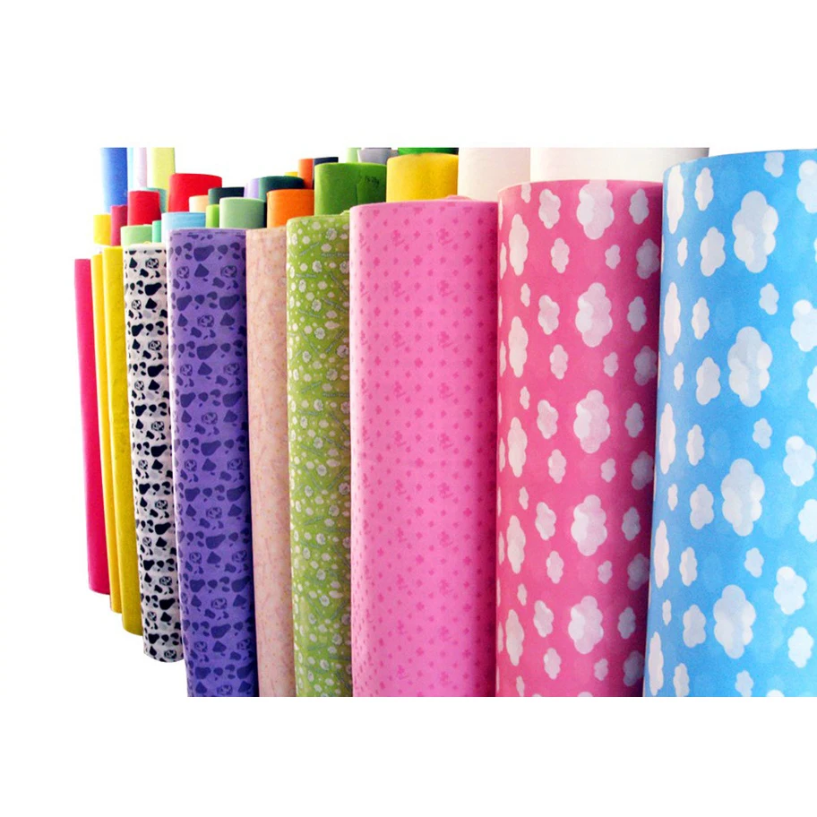 Eco-Friendly super absorbent nonwoven fabric pp woven fabric roll