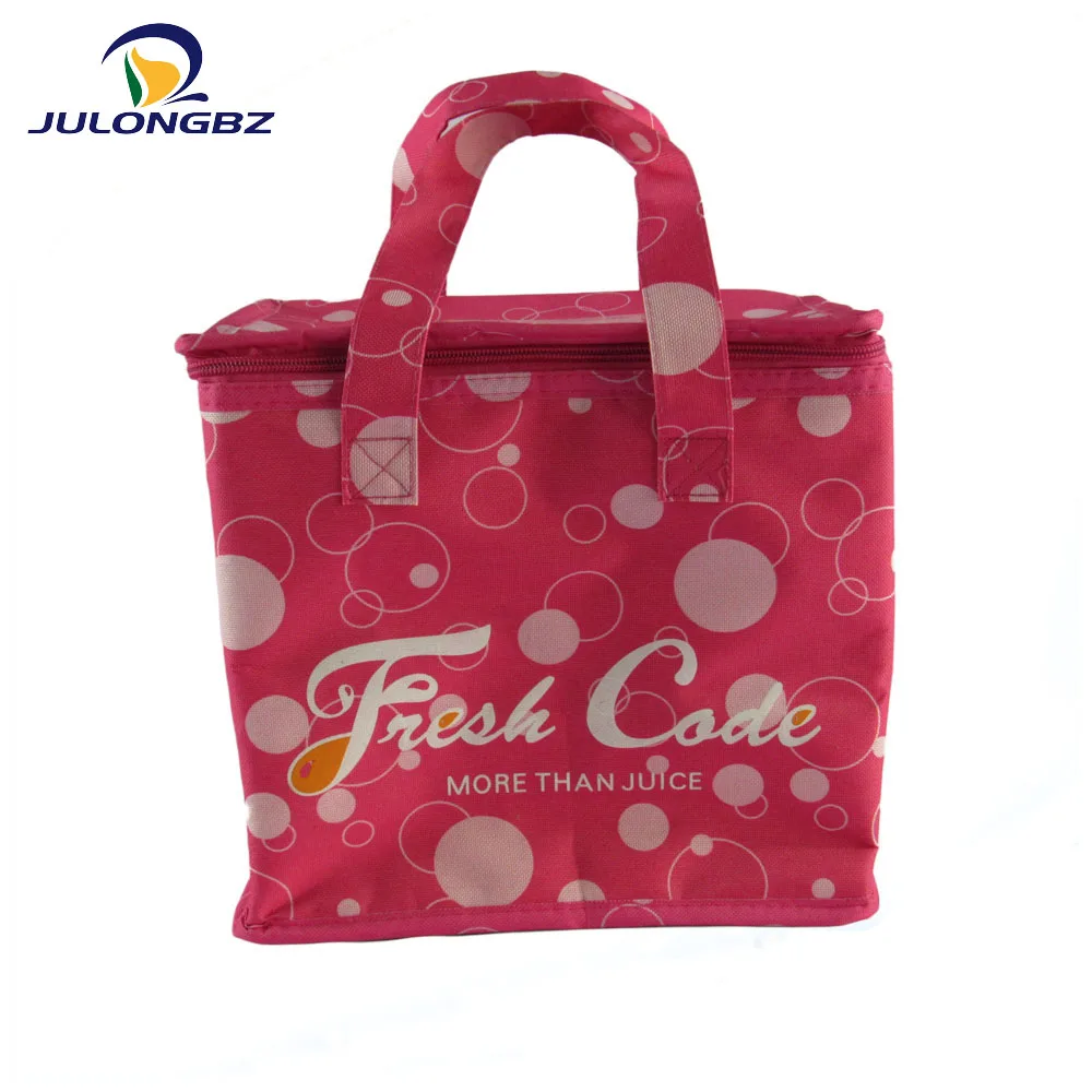 Custom insulated oxford cloth bag, colorful large capacity Oxford lunch bag