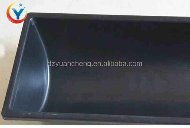 plastic animal feeding trough for sheep
