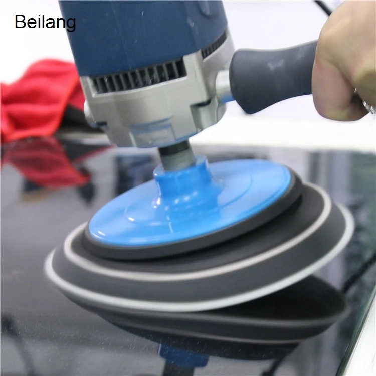 Rubber backing pads for Rupes polisher car polishing machines flexible backing pad m12 m14 adapter