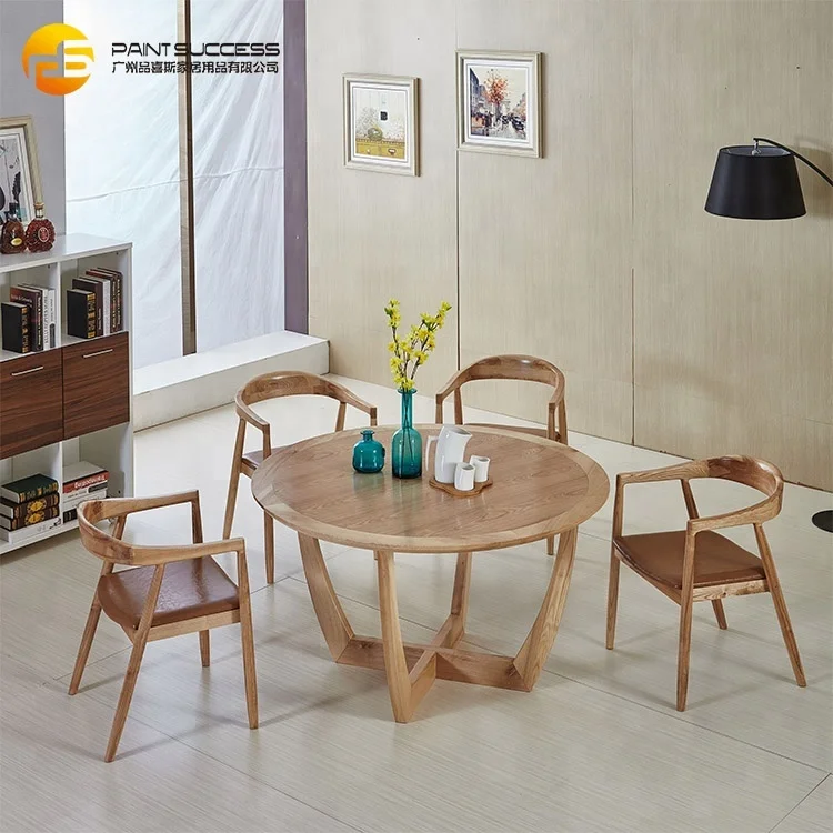 custom restaurant dining set, round dining table set modern