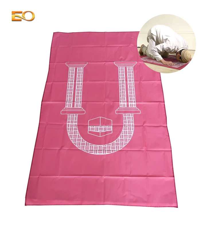 Лидер продаж, водонепроницаемый мусульманский Дорожный Коврик для молитвы, турецкий Карманный молитвенный коврик для мусульманской молитвы