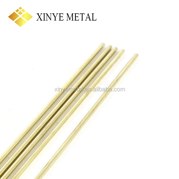 Стержень из чистой меди C2740 CuZn40 3 мм