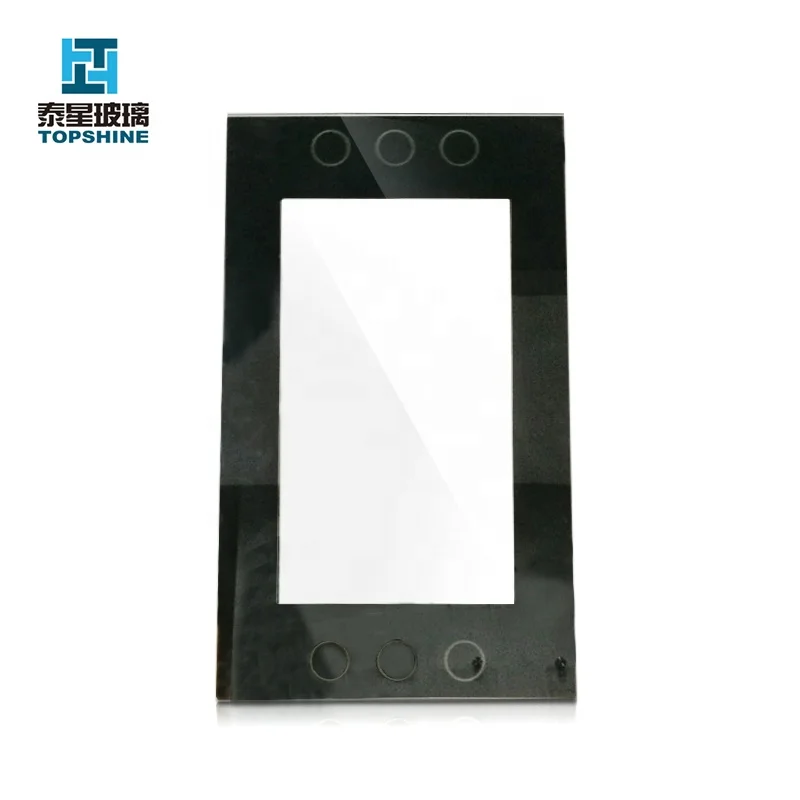 hot sell tempered silk screen printing glass for oven door electrical appliance