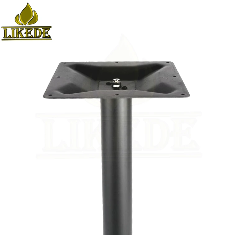 Cheap high quality dining table base round cast iron wood slab table legs