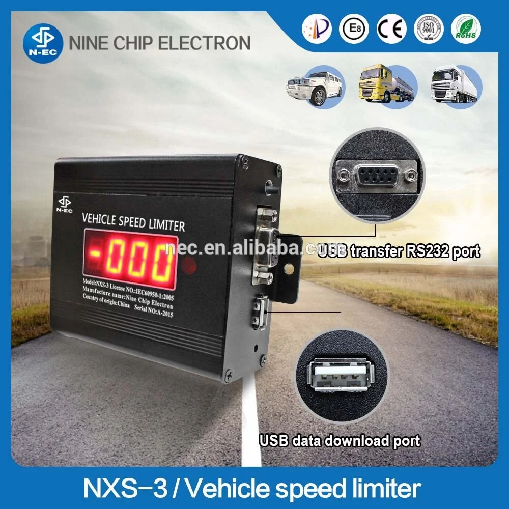 Remote car speed alarm Intelligent Vehicle speed limiter safety speed control device
