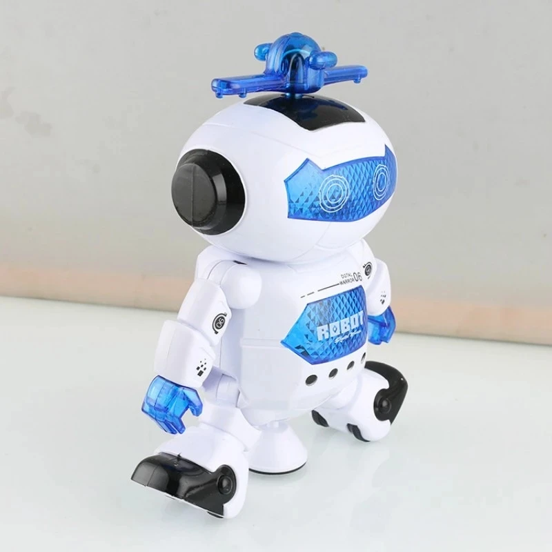 
Electric robot toy LED Light Music Dancing Robot Toy Children Electronics toys 