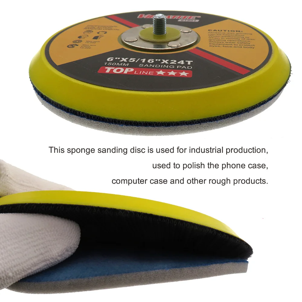 
6inch Sponge sandpaper Foam abrasive sanding sponge for Polishing & Grinding Power Tools Accessories 300-3000 Grit 