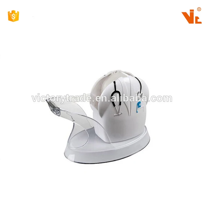 V-TD005  Gift unique doctor coat shape office desktop packing tape dispenser