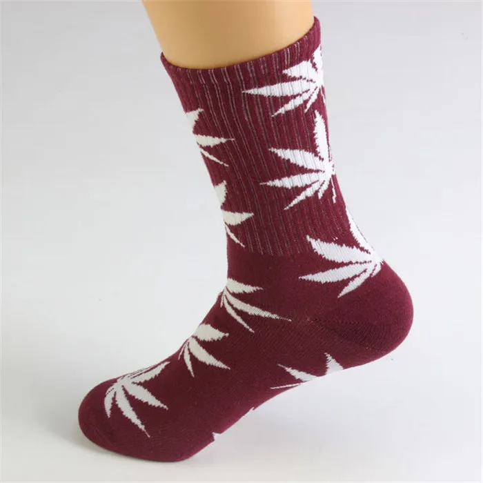 ThatsMINORI Wholesale Maple Leaf Socks Unisex Pirate Cheech&chong Portrait Sock Marijuana Weed Skateboard Hip Hop Weed Socks
