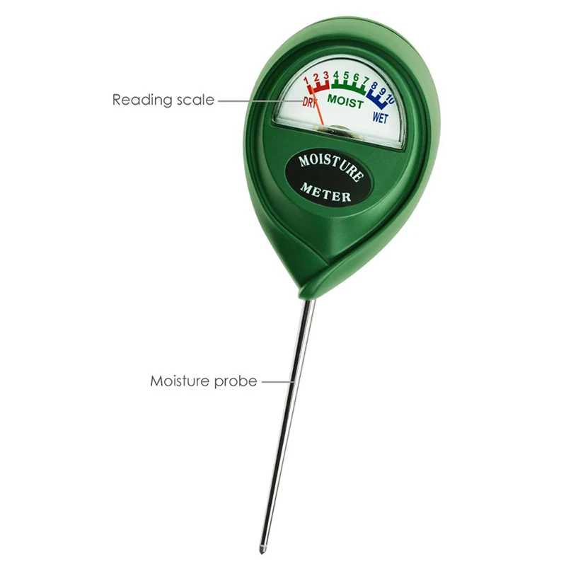 Indoor or outdoor use measure 3 in 1 multifunctional garden soil moisture tester light luxmeter ph meter