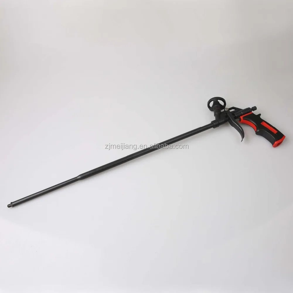 Long Barrel Rubber Handle Non-stick Coated snow spray foam gun