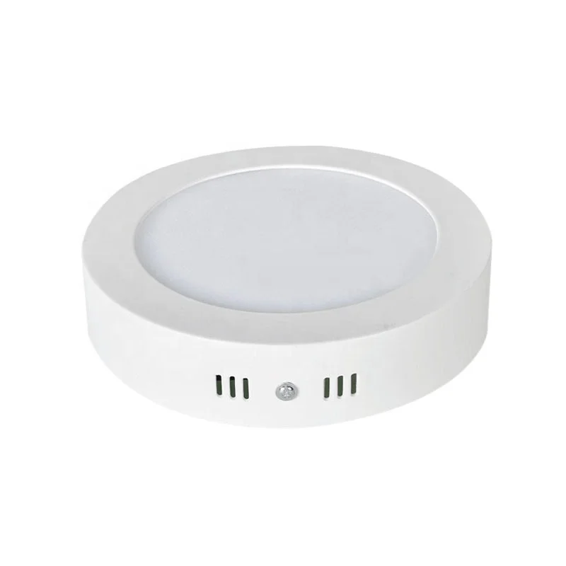 6W ,12W ,18W ,24W Surface mounted installation ceiling lamp led round panel lights