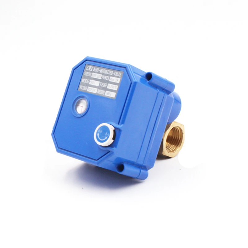 Motorized Valve for Water Treatment HVAC Auto Control 5V 12V 24V 110V 220V