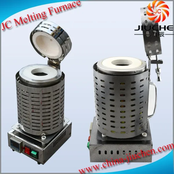 1kg 2kg 3kg 4kg Mini Portable Smelting Gold Furnace Manufacturer China