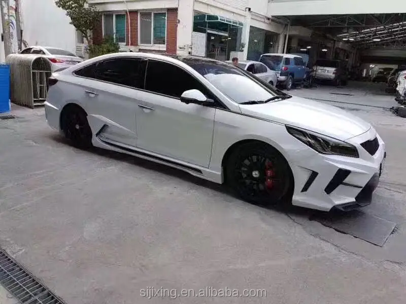 High quality unpainted color car body kit for sonata 9 big bodykit for Hyundai sonata 2016-2017