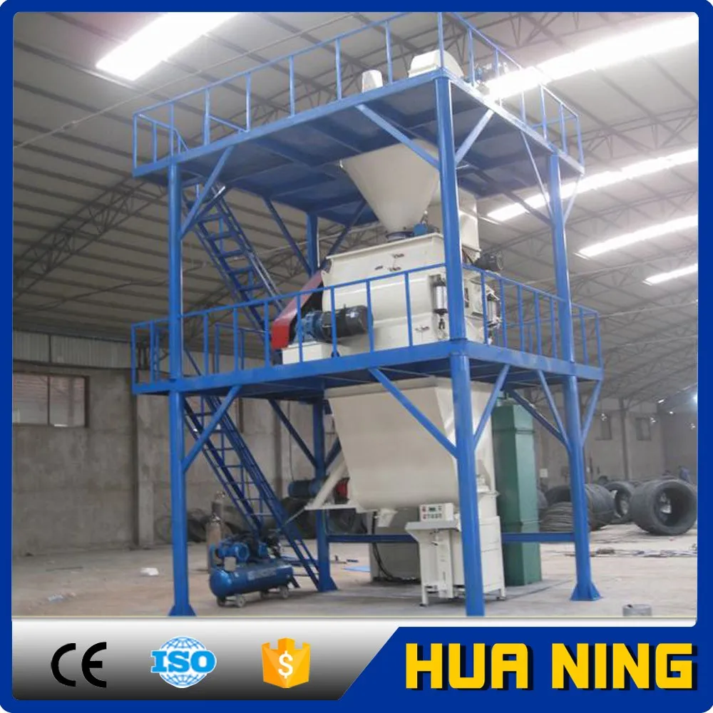 Full Automatic Dry Mortar Production Line/Ceramic Tile Adhesive Mixing Machine