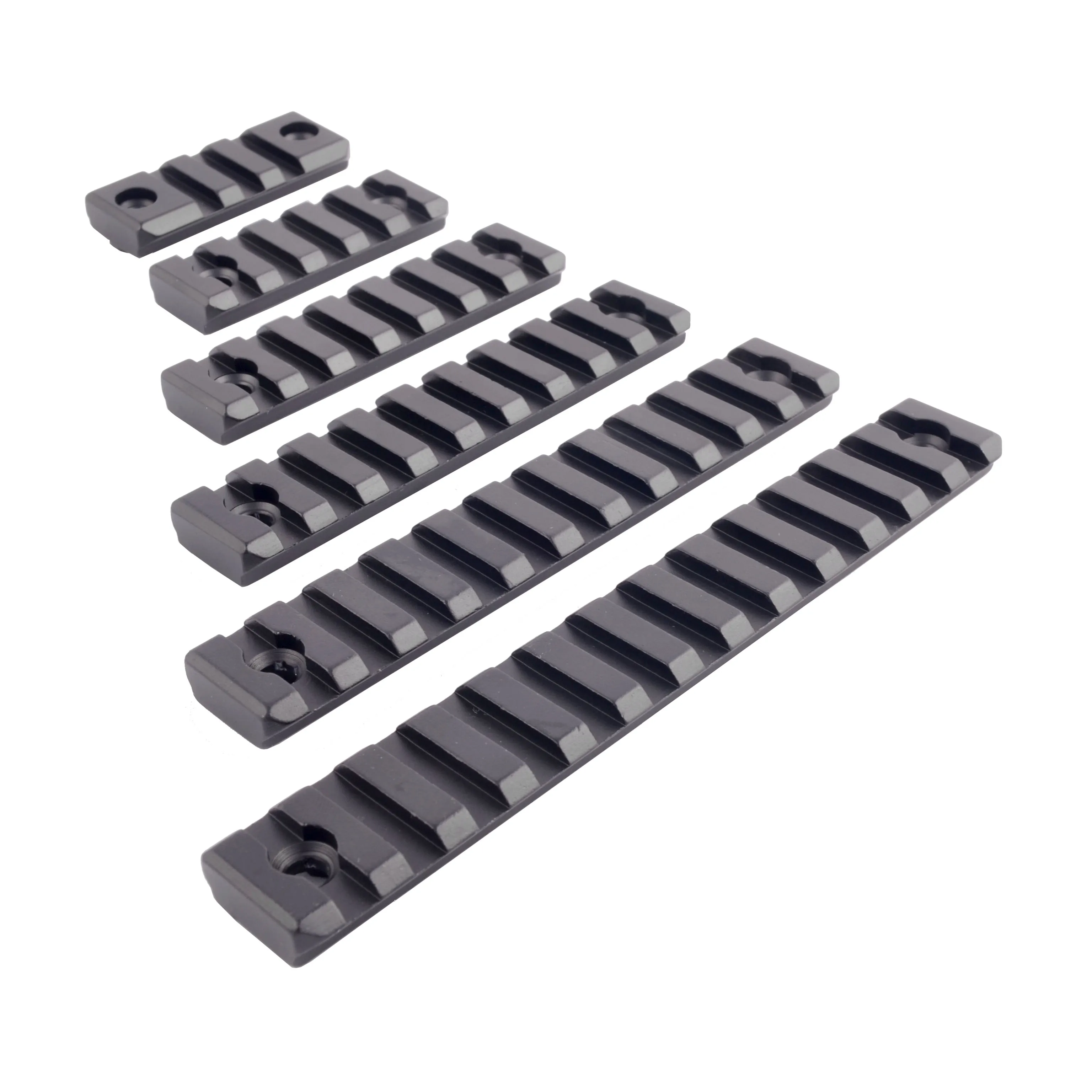 Jialitte hunting tactical accessories mlok Rail 3 5 7 9 11 13 Slot M lok Picatinny Mount M-lok handguards Picatinny Rail Set