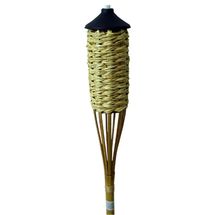 Eco-friendly Bamboo Crafts Decorative Festival Bamboo Tiki Torches
