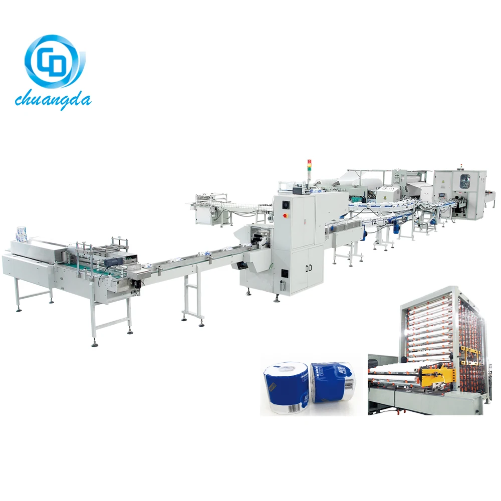 Winding Machine Processing Type and Toilet Tissue Product Type Full Auto Toilet Paper Machine