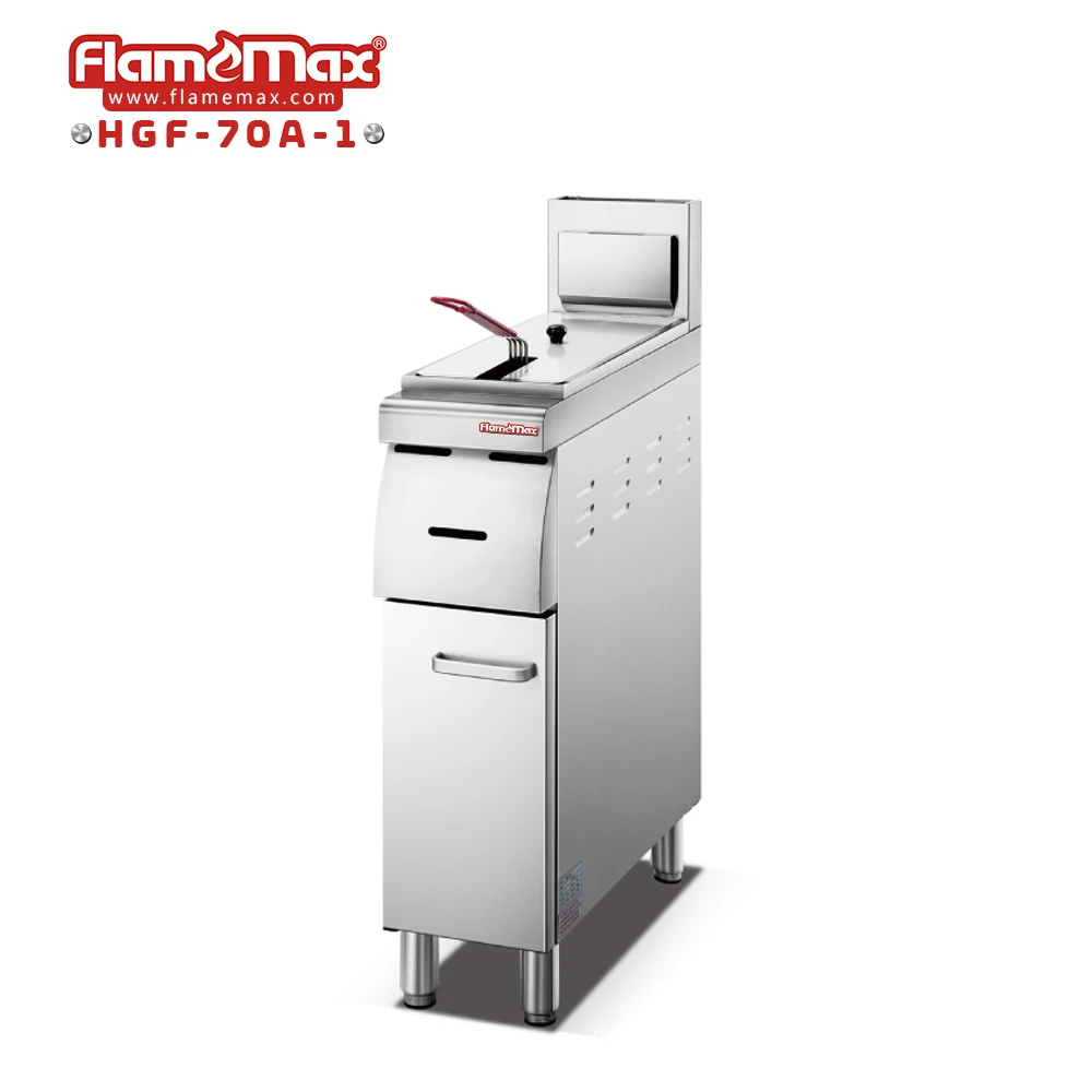 28L из нержавеющей стали 1 tank 2 корзина коммерческий куриный производства картофельных чипсов типа газовая фритюрница с контролем температуры