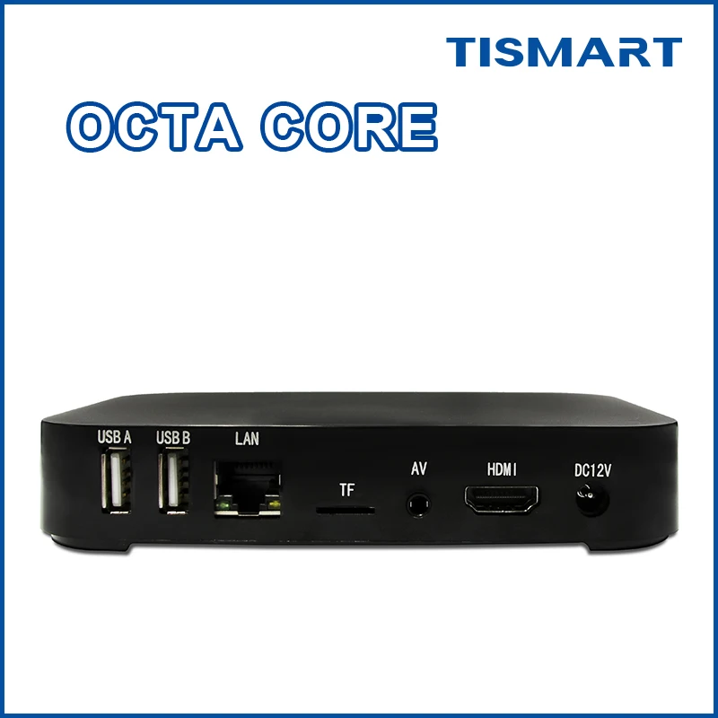 TISMART most popular full HD 1080P advertising media player android digital signage box