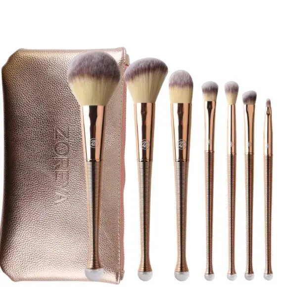 8 Pieces High Quality New Customized Make Up Brush Set Private Logo