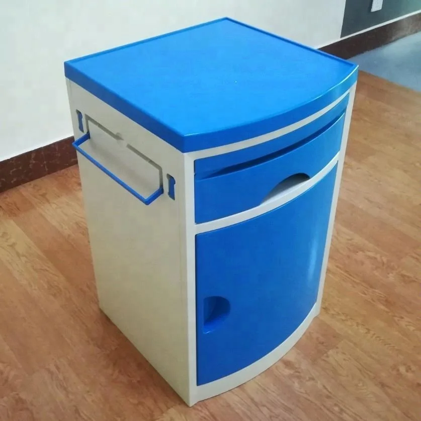 Commercial Furniture ABS Bedside Cabinet For Hospital
