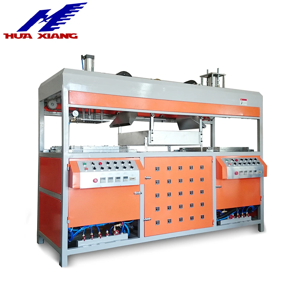 Vacuum forming machine with great price for PET PVC plastic tray