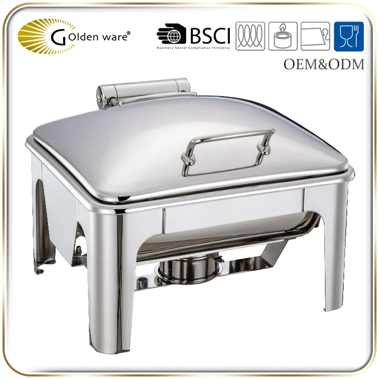 Golden Ware restaurant and hotel 9L Stainless Steel buffet chafing dish