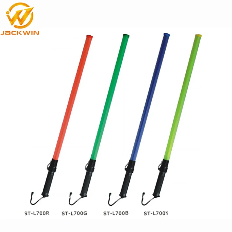 Led Baton Light Police Traffic Control Flashlights Wand