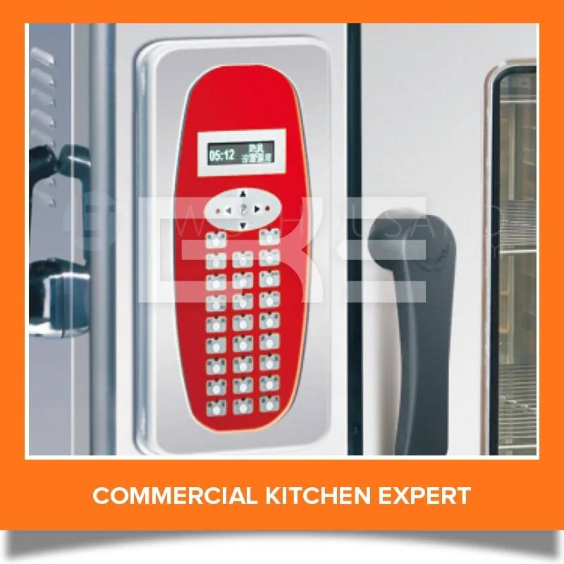 2016 Commercial Baking Equipment 6 Trays Memory Program Convection Deck Oven Steam Oven