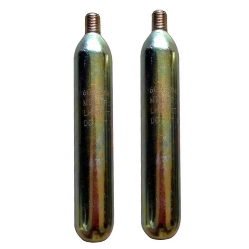 33g 24g co2 gas cartridge for inflatable life jacket factory made in china
